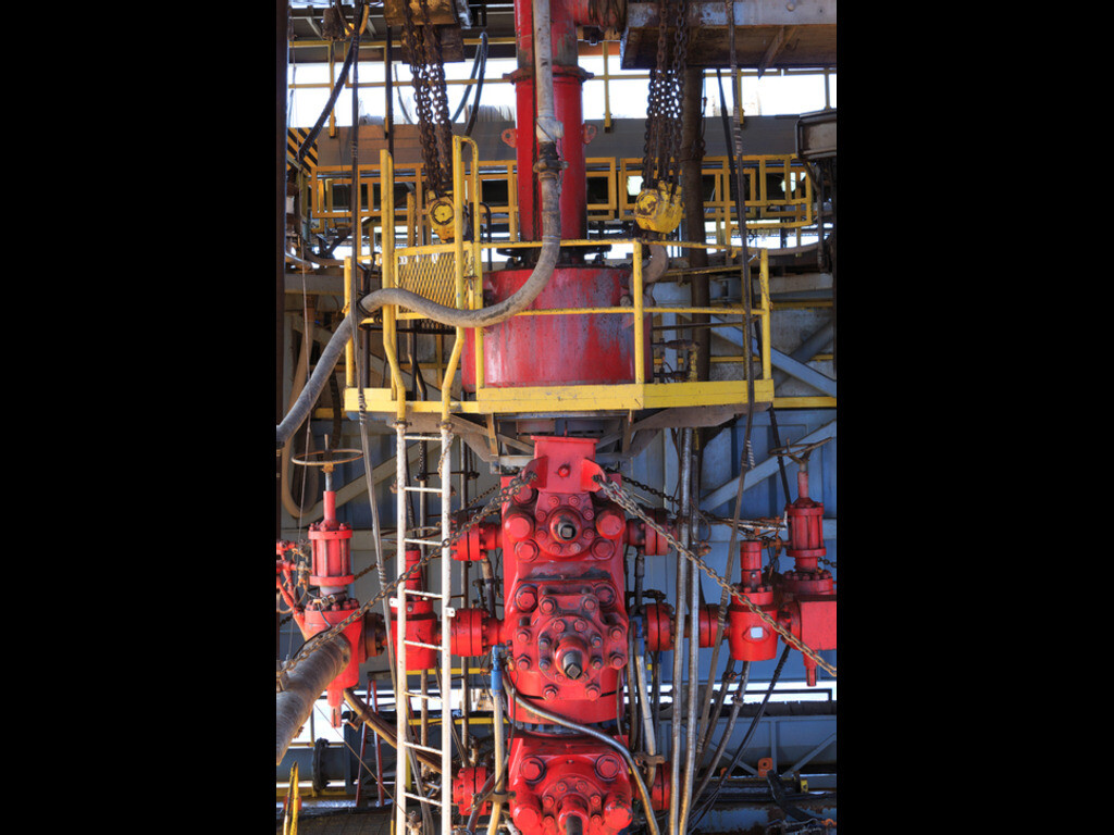 オフショアリグのブローアウト・プリベンター