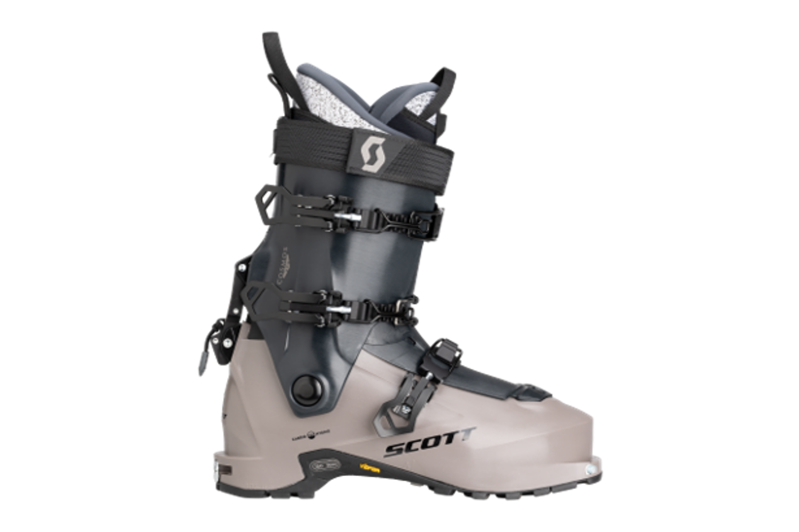 High performance ski boot from Scott Sports using Pebax materials